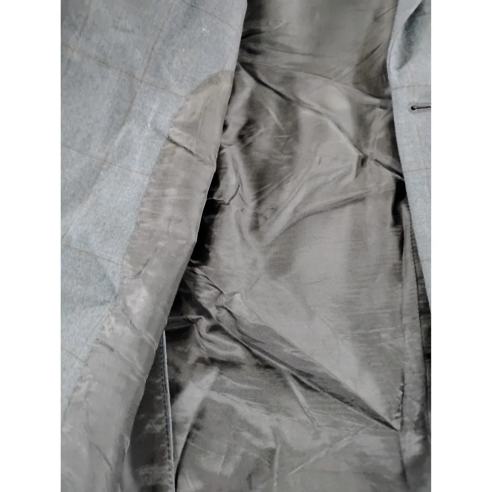 Jos. A. Bank Signature Windowpane Sport Coat Mens Blazer Preppy Minimalist Size